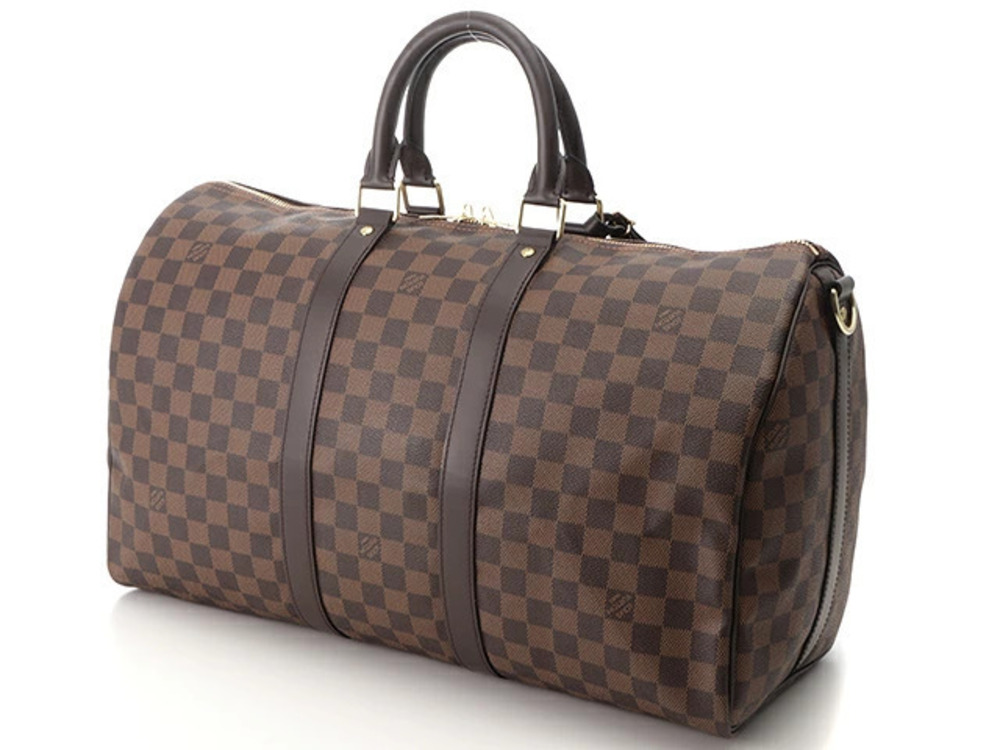 Louis Vuitton Keepall Damier Bandouliere Brown